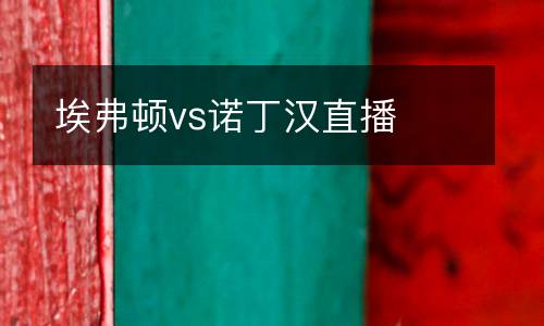 埃弗頓vs諾丁漢直播