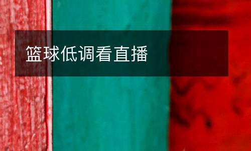 籃球低調(diào)看直播